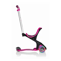 Самокат Globber Evo Comfort Lights 5 в 1 рожевий, колеса з підсвіткою, до 20/50кг, 1+ - мініатюра 2