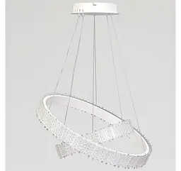 Світлодіодна підвісна люстра Artlight WG5129/60+40WH, 56 Вт, біла - мініатюра 2