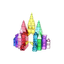 Конструктор Picasso магнітний Tiles The Building Blocks With Car 61 деталь (817338028244)