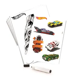 Дитячий мольберт для творчості Hot Wheels (2311) - мініатюра 2