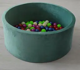 Сухий басейн з кульками зелений - мініатюра 3
