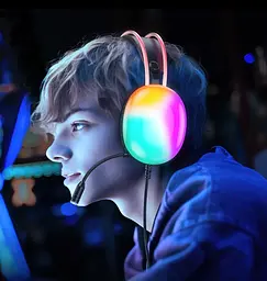 Навушники Hoco W109 Rich gaming headphones Black - мініатюра 5