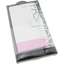 Чохол-книжка Toto Book Universal cover 4.5-5" White/Pink - мініатюра 2