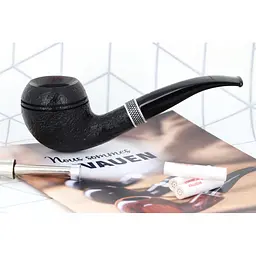 Люлька VAUEN NANA BLACK, SANDBLASTED NN 508 (1083442) - мініатюра 5