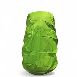 Чохол для рюкзака 80 л raincover зелений - мініатюра 2