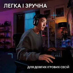 Гарнитура Logitech G522 LightSpeed Wireless Gaming Headset Black (981-001544) - мініатюра 4