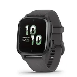 Смарт-годинник Garmin Venu Sq 2 Slate Aluminium Bezel with Shadow Grey Case and Silicone Band (010-02701-10)