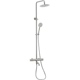 Душова система з термостатом Mixxus TMO-009-J SS0039, Нержавіюча сталь