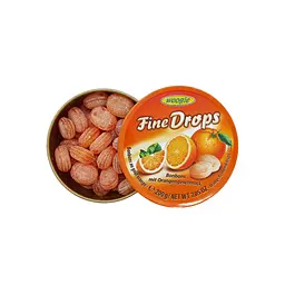 Цукерки Woogie Fine Drops карамель з ароматом апельсину 200 г  - мініатюра 2