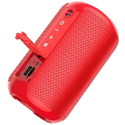 Портативна bluetooth-колонка Hoco HC1 Trendy sound sports wireless speaker червоний (HC1) Червона - мініатюра 2