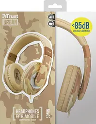 Навушники Trust Sonin Kids Over-Ear Desert Camo (22204) - мініатюра 8