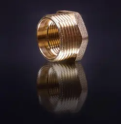 Заглушка Lexline К.1091-В 1/2" Н посилена латунь 30412 - мініатюра 2