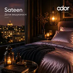 Парфумований освіжувач повітря Odor Premium Sateen 250 мл (4820086524391) - мініатюра 2