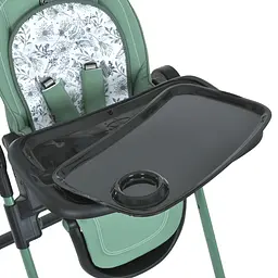 Стілець для годування El Camino ME 1037-B CRYSTAL Green до 15 кг - мініатюра 2