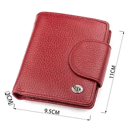 Гаманець жіночий ST Leather 18499 (ST415) невеликий червоний - мініатюра 7