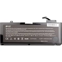 Акумулятор PowerPlant для ноутбуків Apple MacBook Pro 13` (A1322) 10.95V 63.5Wh