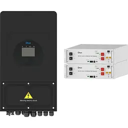Система зберігання енергії Deye SUN-6K-SG03 Black 6kW + 2 АКБ SE-G5.1 Pro-B 10.2Wh (51.2V/100Ah/5120Wh) [159289]