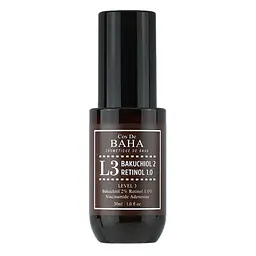 Сироватка антивікова для обличчя з ретинолом 1% і бакучіолом 2% Retinol & Bakuchiol Serum (L3) Cos De Baha 30 мл