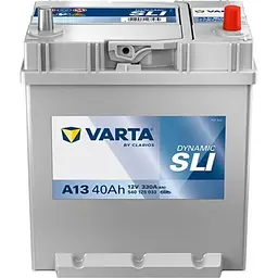 Автомобільний акумулятор Varta Blue Dynamic/SLI 40Ah ASIA Ев -/+ ТК 330EN A13