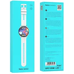 Смарт-годинник HOCO Y7 Pro Smart sports watch(call version) Silver - мініатюра 5