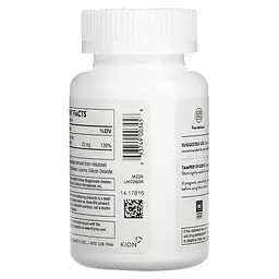 Бісгліцинат заліза Thorne Research Iron Bisglycinate 25 мг 60 капсул - мініатюра 4