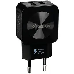 Мережевий зарядний пристрій Gelius Ultra Prime GU-HC02 Black