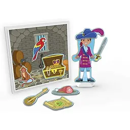 Ігровий набір Melissa & Doug Піратська бухта магнітний (MD30664) - мініатюра 2