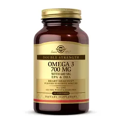 Омега-3 Solgar Double Strength 700 мг 60 softgels