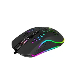 Ігрова мишка USB з RGB-підсвіткою, 6400 DPI, 7 клавіш XTRIKE ME Black GM-222 Havit