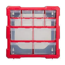 Вертикальний органайзер 12 осередків пластиковий INTERTOOL BX-4024 - мініатюра 3