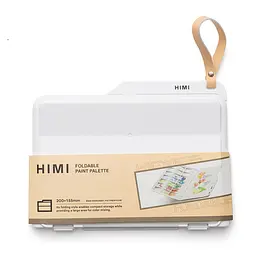 Палітра пластикова 15х20см, розкладна, HIMI - мініатюра 1
