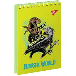 Зошит для записів Yes Jurassic World А7 спіраль 80 аркушів 1 шт. в асортименті (151949) - мініатюра 4