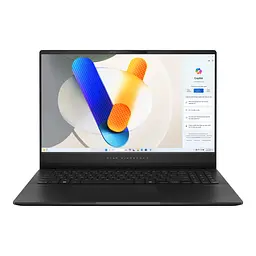 Ноутбук ASUS Vivobook S 15 M5506UA-MA029 15.6' 2.8K OLED, AMD R7-8845HS, 32GB, F1TB, UMA, NoOS, Чорний (90NB1472-M00180)