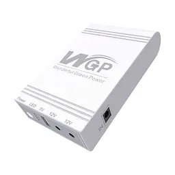 Джерело безперебійного живлення Mini UPS WGP UPS103C 16000mAh 5V/12V/12V, Li-ion 4*4Ah, для роутера та оптичного терміналу (42-00248) - мініатюра 2