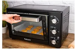 Духовка SATURN ST-EC3304 (чорна,38л) - мініатюра 2