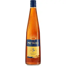 Уцінка. Алкогольний напій Metaxa 5 зірок 38% 0.7 л (502337)