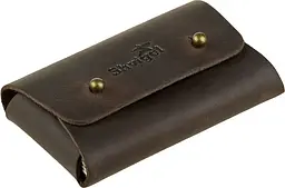 Візитниця SHVIGEL 16160 коричнева