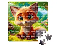 Пазли VLADI TOYS Допитливе лисеня DT1234-07 - мініатюра 3