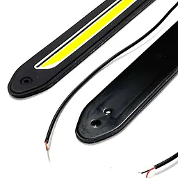 LED Денні ходові вогні ДХО 12V 26 см гумовий корпус гнучкі 2 шт. (NTS06) - мініатюра 5
