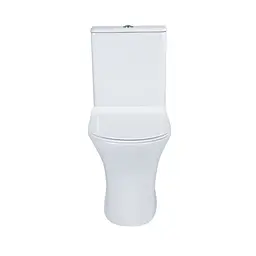 Унітаз-компакт Qtap Presto безобідковий з сідінням Soft-close QT24221217AW, Білий - мініатюра 11