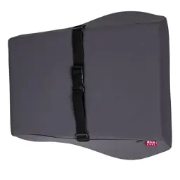 Подушка для спини Yiwu Minimal Memory Foam 45х40х12 см сіра - мініатюра 2