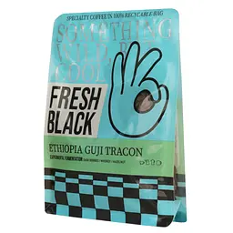 Кава спешелті ТМ Fresh Black Ethiopia Guji Tracon experimental fermentation 200 г - мініатюра 2