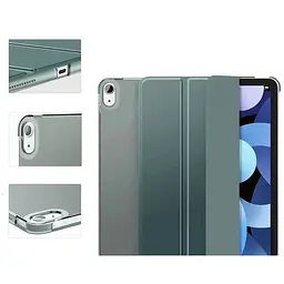 Чохол-книжка BeCover Smart Case для Apple iPad Air 10.9 2020/2021 Dark Green (705494) - мініатюра 2