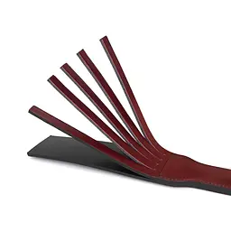 Шльопалка Liebe Seele Wine Red Spanking Paddle 34.5 см бордовий - мініатюра 4