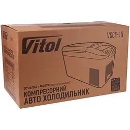 Холодильник Vitol компресорний 15 л (VCCF-15) - мініатюра 9