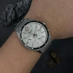 Чоловічий годинник Casio MTP-1374D-7A Сріблястий ( AT1141-0255 ) - мініатюра 2