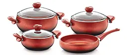 Набір посуду O.M.S. Collection 3017 Red - мініатюра 5