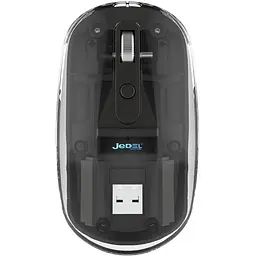 Бездротова миша Jedel WD131P прозоро-чорний