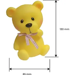Світильник-нічник Eurolamp LED Bear Light 4.5W 2700K 1.6V на батарейках 3xLR44 (120) - мініатюра 3