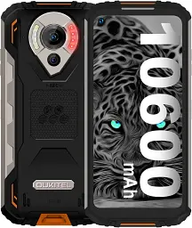 Захищений смартфон Oukitel WP16 8/128GB АКБ 10 600мАг Orange - мініатюра 2